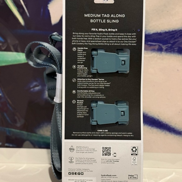 Brand New Hydro Flask Tag Along™ Medium – Birch | Fits 32 oz & 40 oz Wide Mouth - Picture 11 of 11